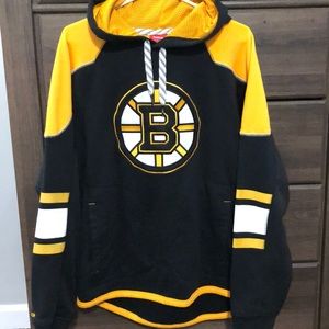 Boston Bruins hoodie- Reebok Size Large